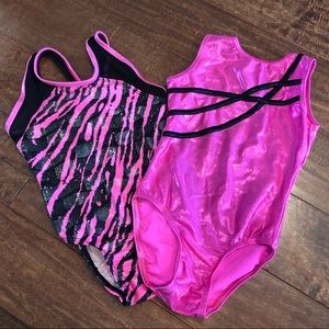 Lot of 2 Child leotards